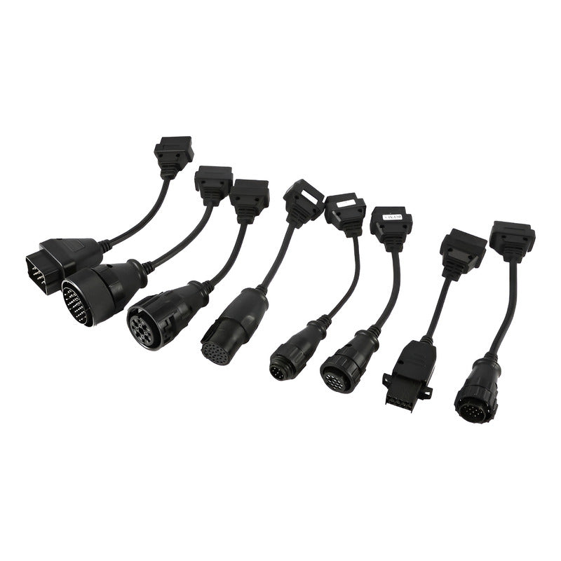 8 Cables Camion Obd2 Obdii Scanner Para Delphi Launch Autel