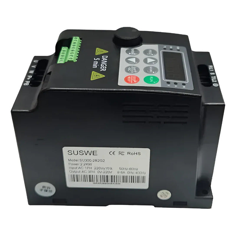 Variador Frecuencia 2.2kw 220v Monofasico 220 Trifasico 9.6a