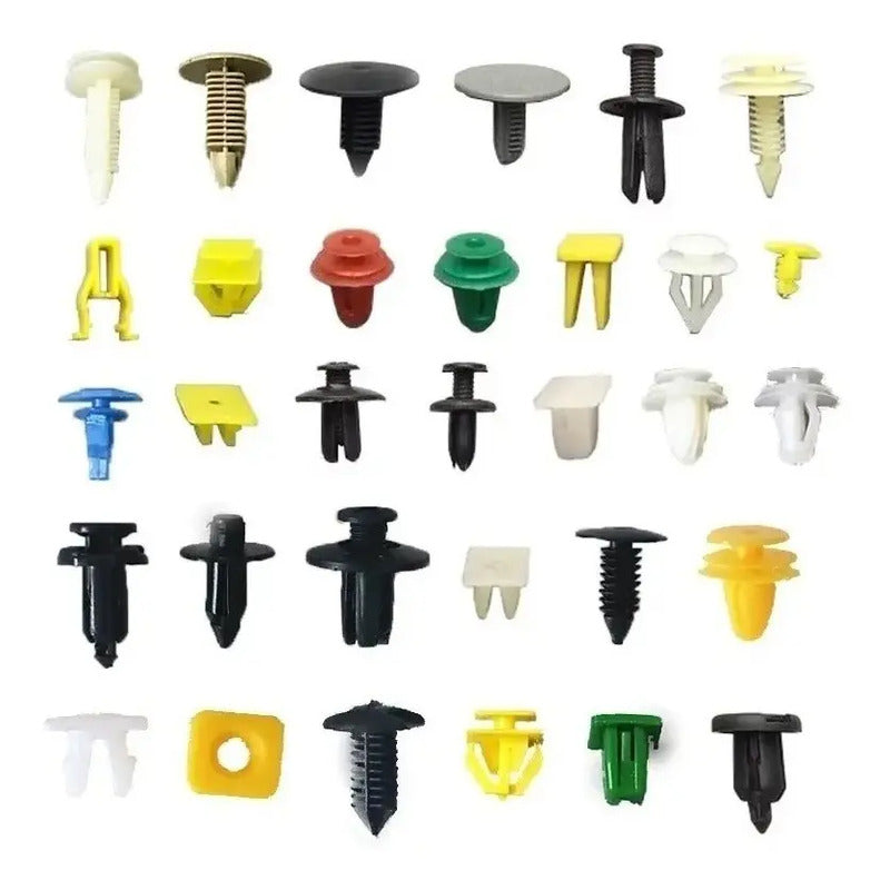 500 Clips Broches Puerta Parachoque Puerta Carroceria Auto