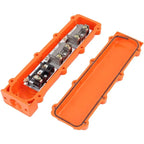 Botonera Colgante 6 Botones Puente Grua Pulsador Cob-62a Naranja