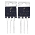2x Transistores D880 D880-y 2sd880 2sd880-y 60v 3a 40w