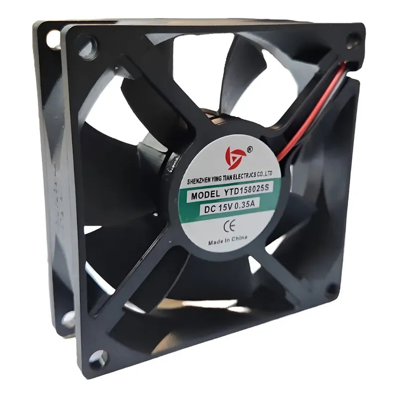 Ventilador Fan Cooler Ytd158025s 15v 0.35a 80x25mm 8cm 8025