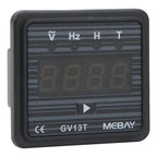 Horometro Voltímetro Digital Gv13t Voltaje Frecuencia 380v