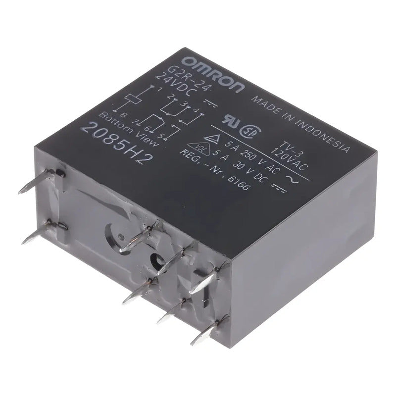 Rele Relay Omron G2r-24 De 2 Polos 24v Dc 5a