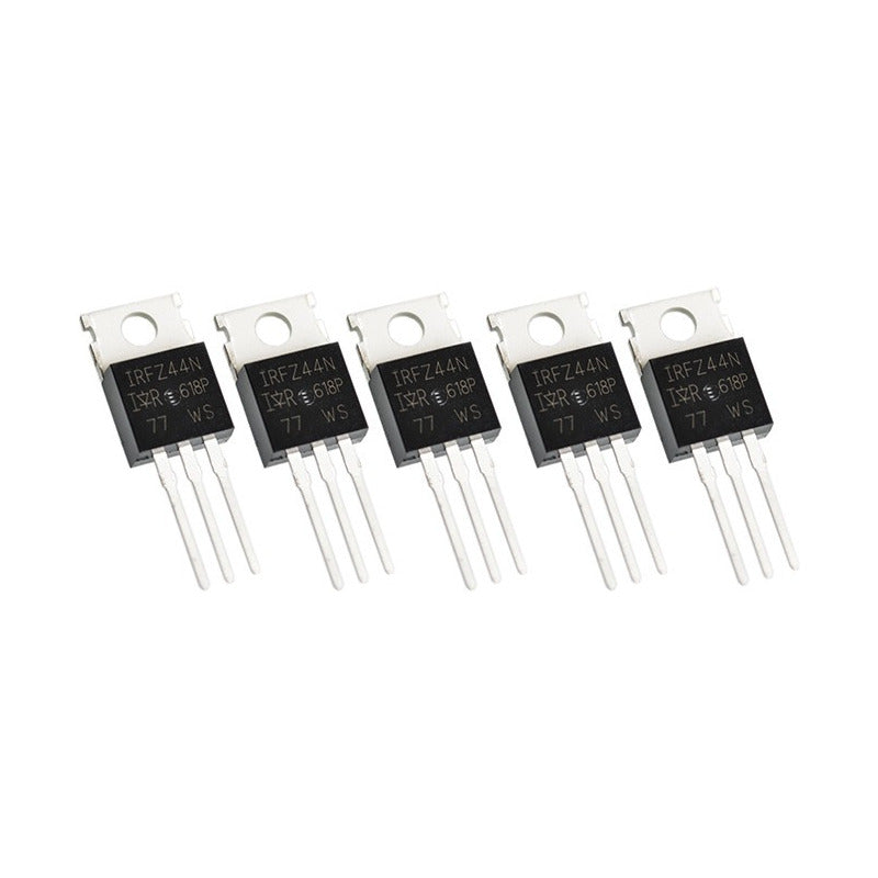 5 X Unidades Mosfet Irfz44n Canal N Pwm 55 V 49 A Nuevos