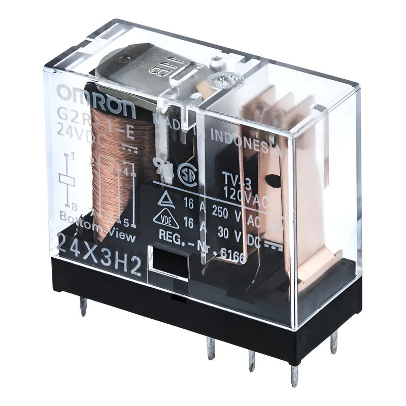 Rele Relay Omron G2r-1-e 16a Spdt 8 Pines
