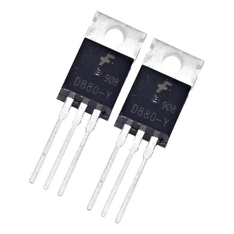 2x Transistores D880 D880-y 2sd880 2sd880-y 60v 3a 40w
