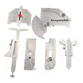 Set Medidor Para Inspeccion Chequeo De Soldadura 6 Und Galga