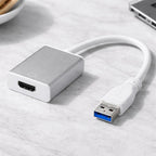 Adaptador Usb 3.0 A Hdmi 1080p Full Hd Convertidor Usb Hdmi