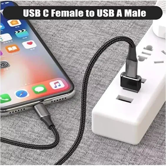 Mini Adaptador Convertidor Usb-a Macho Usb 3.0 Tipo C Hembra