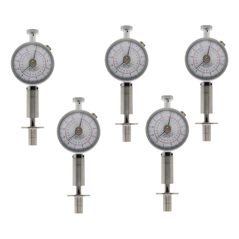 5x Medidor Penetrometro Frutas Alimentos Durometro Analogico