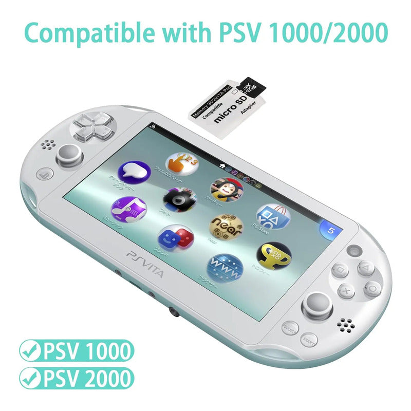 Adaptador Compatible Ps Vita Sd2vita Pro Microsd A Psvita