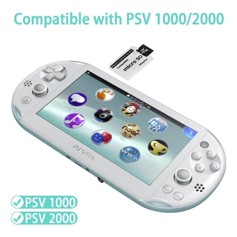 Adaptador Compatible Ps Vita Sd2vita Pro Microsd A Psvita