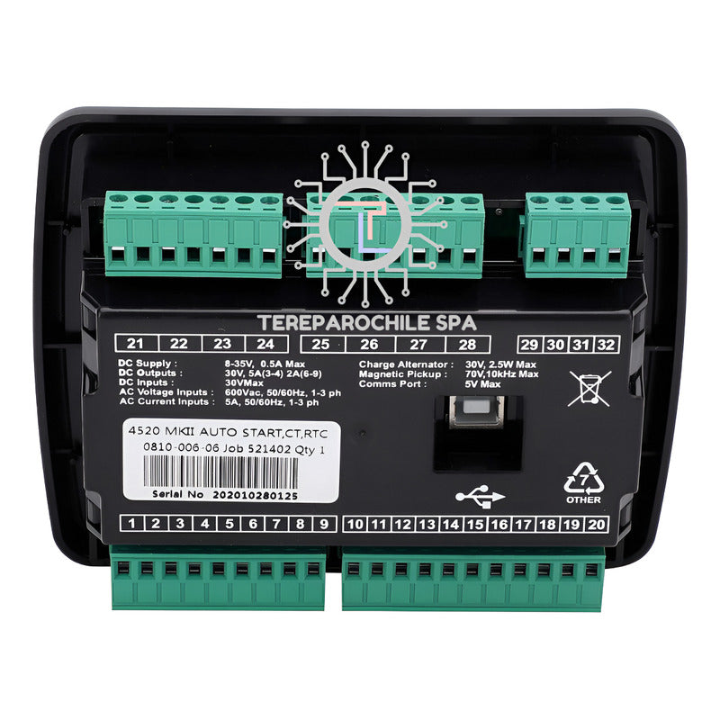 Módulo Controlador Generador Compatible Dse 4520 Mkii Ats