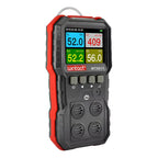Medidor Detector De Gas Y Combustibles 4 En 1 Lel O2 H2s Co Negro