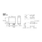 Rele Relay Omron G2r-1-e 24v Dc 16a Spdt 8 Pines