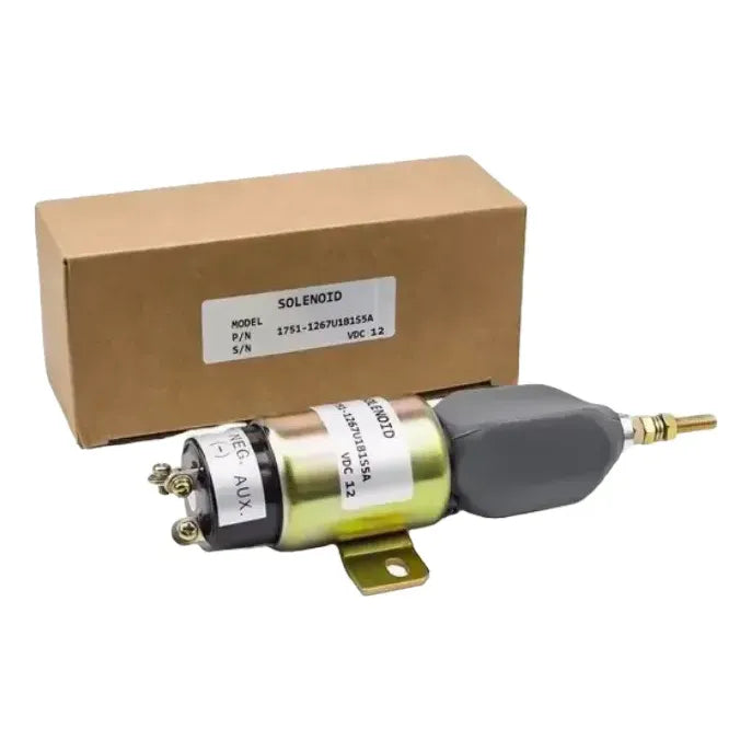 Valvula Solenoide 12v 3 Conectores Actuador Parada Generador