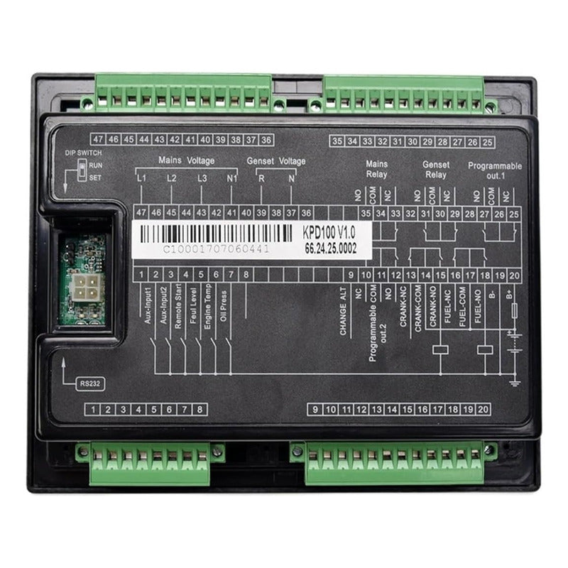 Modulo Controlador Generador Ats Kpd100 Amf Rs232