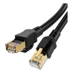Cable De Red 1mt Cat8 40gbps 2000mhz Ethernet Rj45 S-ftp Utp