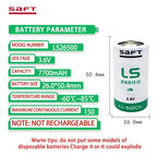 Saft Ls 26500 3.6v Ls-26500