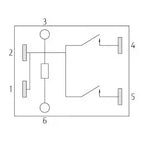Mini Rele 53nd12 53nd12-y -05 53nd12-y-05 53nd12 Y Bobin 12v