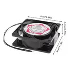 Ventilador Fan Cooler 15v Dc 8025 80mm 80x80x25 Mm 8cm X 2.5