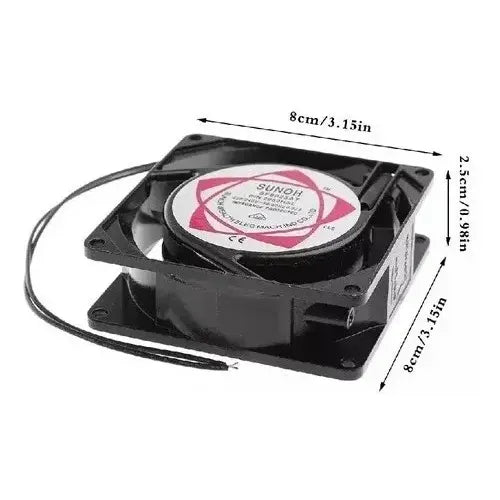 Ventilador Fan Cooler 15v Dc 8025 80mm 80x80x25 Mm 8cm X 2.5