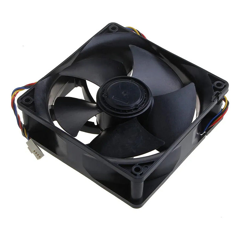 Ventilador Fan Cooler W12e12bs11b5-07 12v 120x38mm 4 Pines Negro