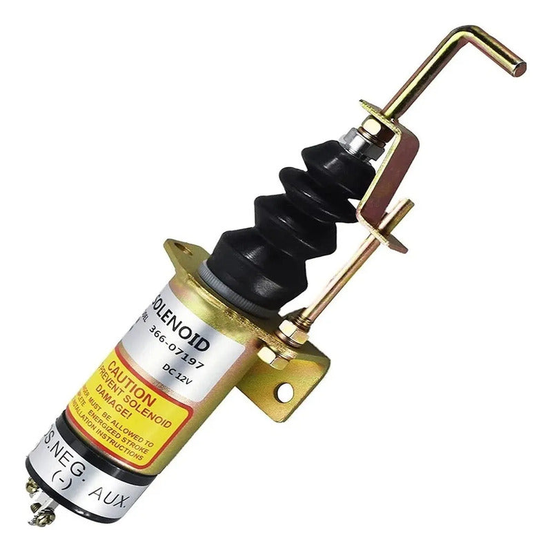 Solenoide Parada 366-07197 12v Para Motor Diesel Y Generador