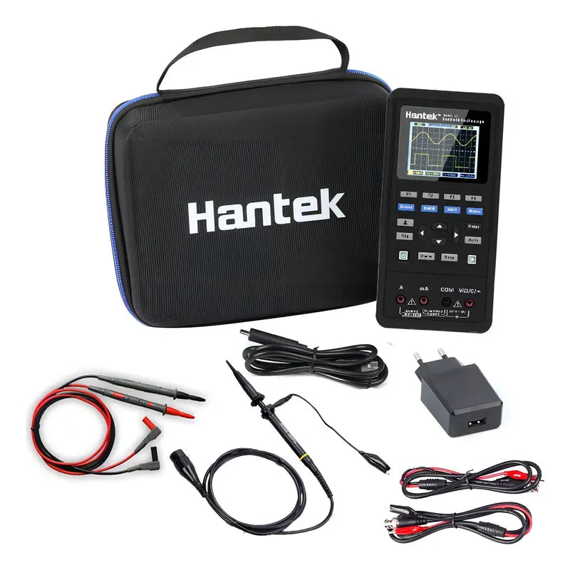 Osciloscopio Multímetro Digital Hantek 2d72 Generador Señal 70mhz 2 Canales