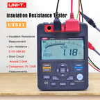 Tester Medidor De Resistencia Aislación Megóhmetro Ut511