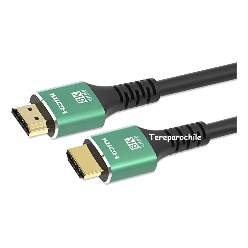 Cable Hdmi 8k 4k Uhd Hdtv V2.1 1.5mt 144hz 48gbps 7680x4320p