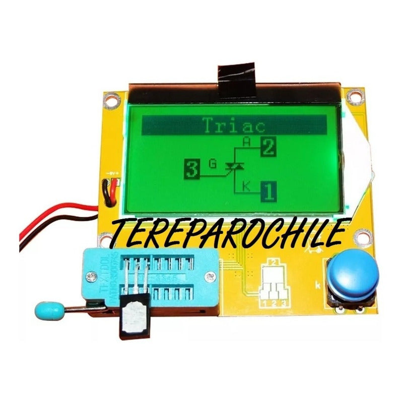 Tester Componentes Electronicos Transistores Diodos Esr