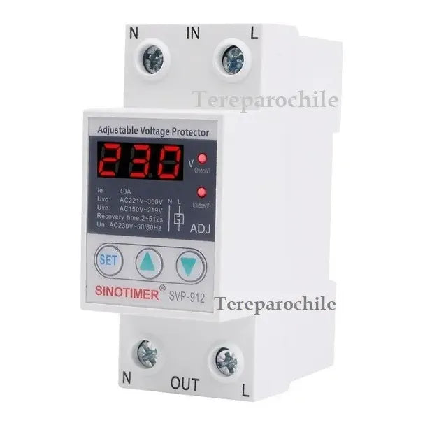 Relé De Protección Sobre Y Bajo Voltaje -red 220v Ac - 40a