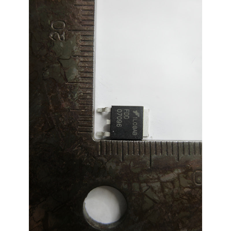 2x Mosfet 07096 Fdd07096 Smd