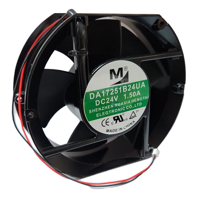 Ventilador Fan Cooler Da17251b24ua 24v 172x150x52mm 2 Pines Negro
