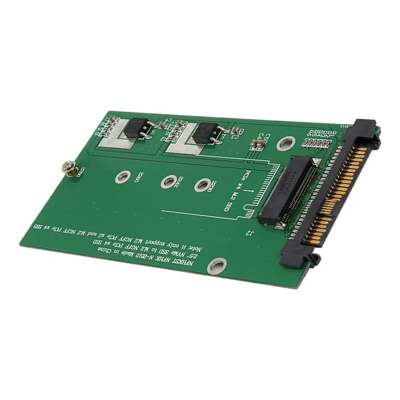 Adaptador Discos Ssd M.2 Pci-e  A U.2 Sata Bus Sff-8639 Negro