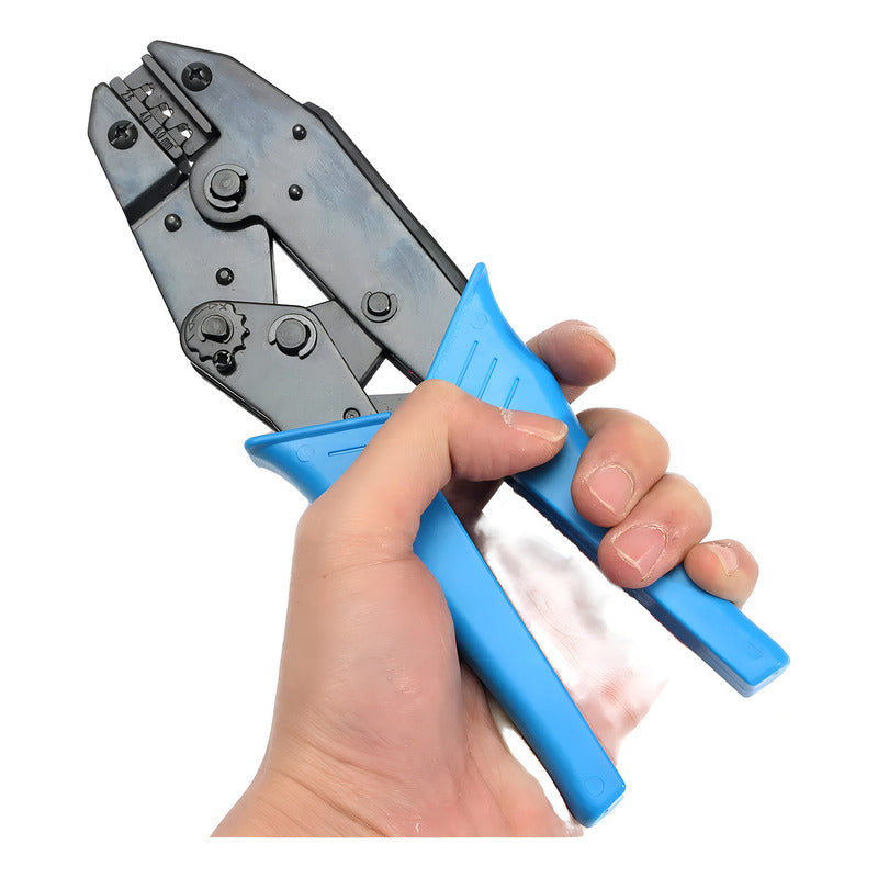 Set Herramientas Crimpadora Tereparochile Mc4 Panel Solar Pelacable Negro