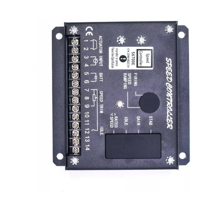 Regulador O Gobernador Velocidad De Generador Avr S6700e