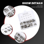 Kit Golilla Arandela Plana 600pcs 10 Tipos M1.6 M3 M4 M6 M10