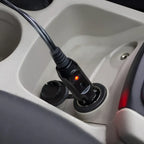 Manta Termica Calefactora Para Auto 12v Frazada Chiporro Gris Cuadros