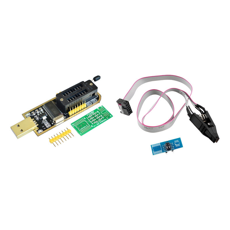 Ch341a Programador Usb Clip Pinza Dip-8 Ch341 Bios 24 25
