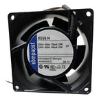Ventilador Fan Cooler 8556n 220v 80x80x38mm 8cm 8038 Negro
