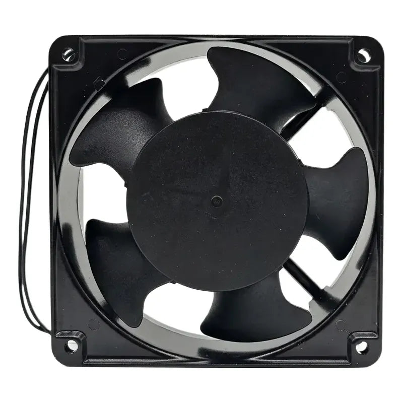 Ventilador 120x38 Mm 220-240 V 0.13-0.11a 2cables Sa12038h2s Negro