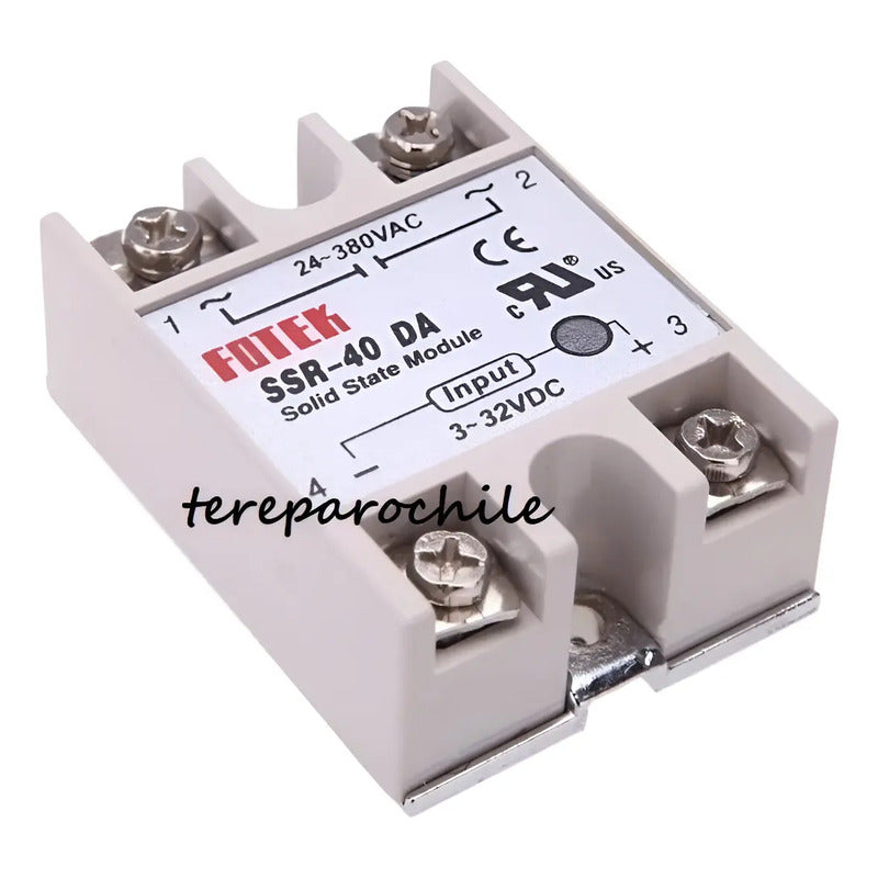 Rele Relay Estado Solido Ssr-40da 40amp 24 A 380v Ac 220v