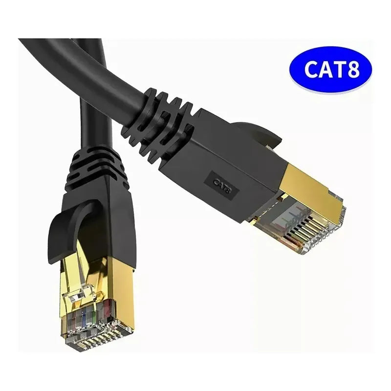 Cable De Red 10mt Cat8 40gbps 2000mhz Cat-6 Cat7 Rj45 Sftp