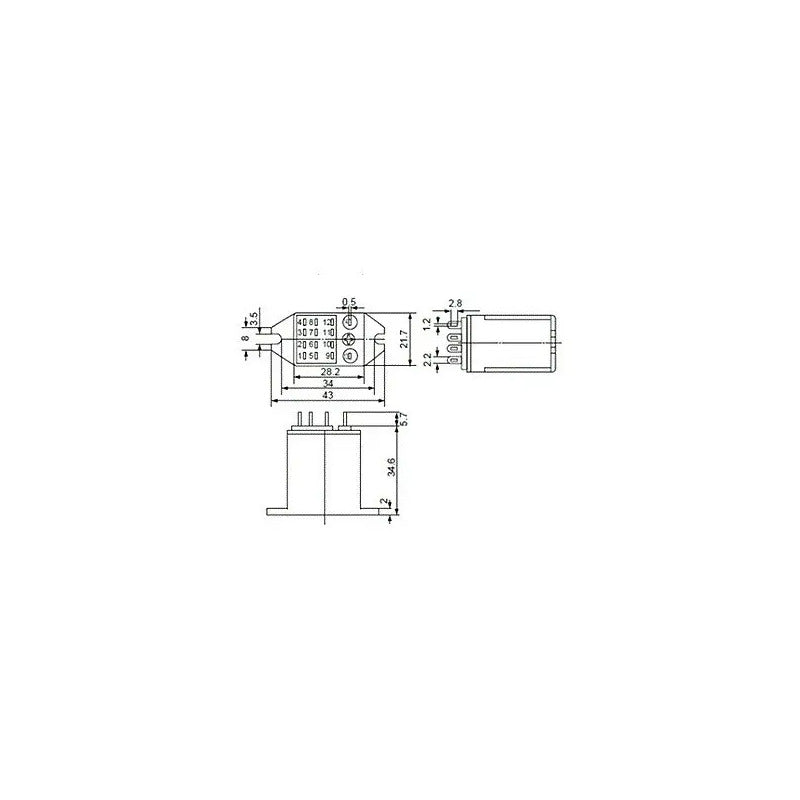 Rele 24v 4pdt My4n-j Relay 4no - 4nc Relay Hh54p Con Base