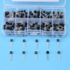 Kit 200 Transistores Npn Pnp Bc548 337 517 Bc547 327 449 556