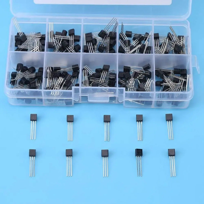 Kit 200 Transistores Npn Pnp Bc548 337 517 Bc547 327 449 556