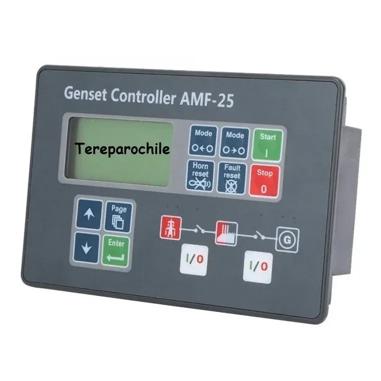 Controlador Generador Display Genset Controller Amf-25